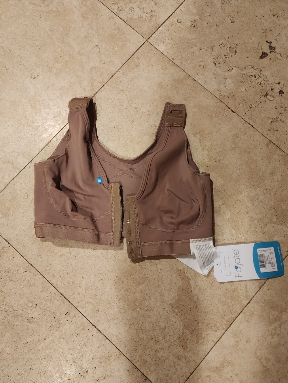 NWT Fajate Colombianas Women 32 Post Surgical Faja high Compression Bra Garment